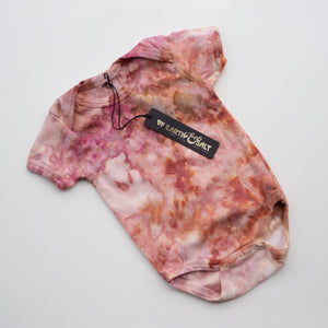 Organic Fair Trade Baby Onesie || Ice Dye