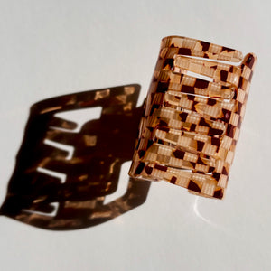 Checkerboard  Hair Claw