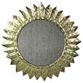 Starburst Brass Antique Mirror