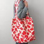 Medium Sloppy Tote || Celeste || Saffron and Cream