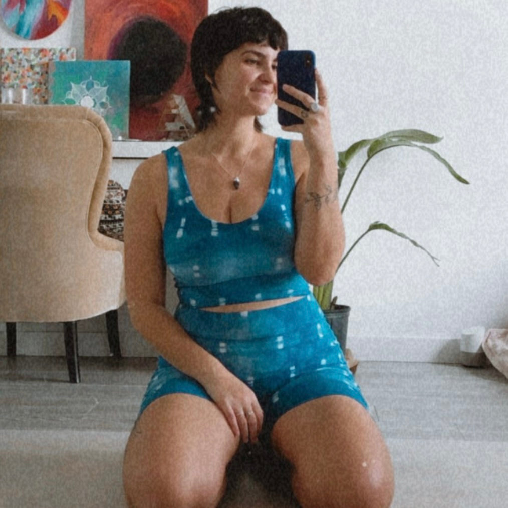 Bike Short || Nirvana || Indigo