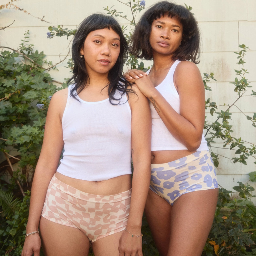 High Waist Under Things || Celeste || Periwinkle