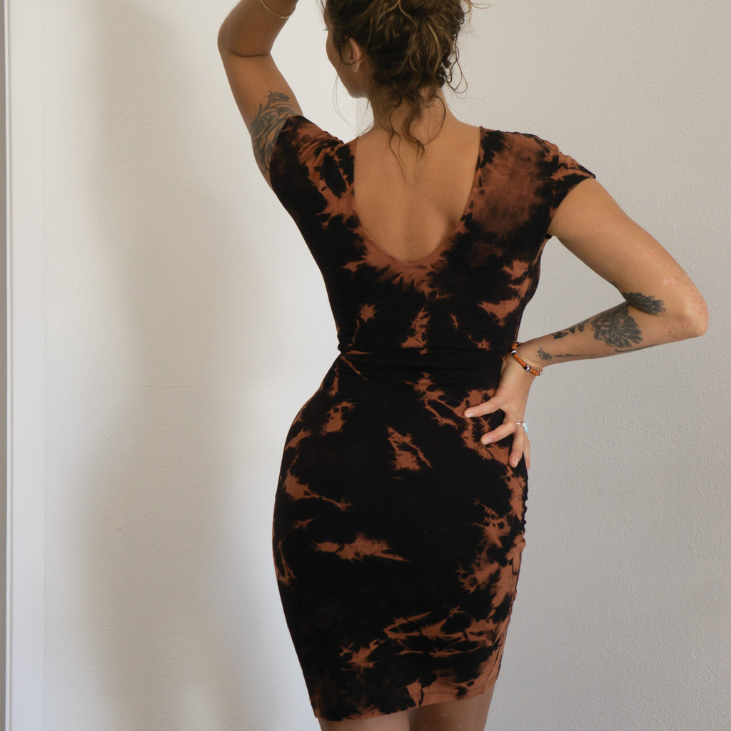 Maya Slip Dress || Crinkle || Embers