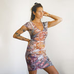 Maya Slip Dress || Ice Dye || Ocean Jasper