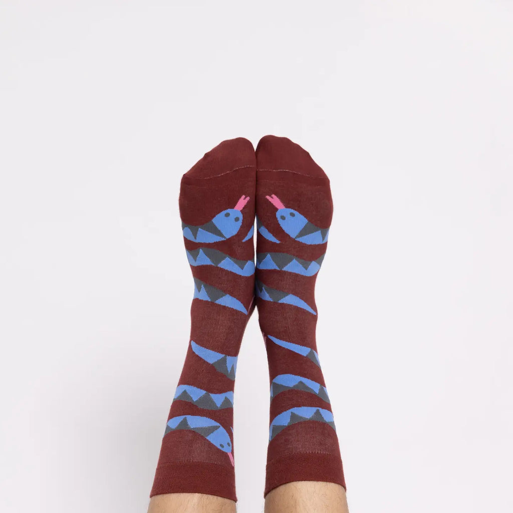 Crew Socks || Snakes