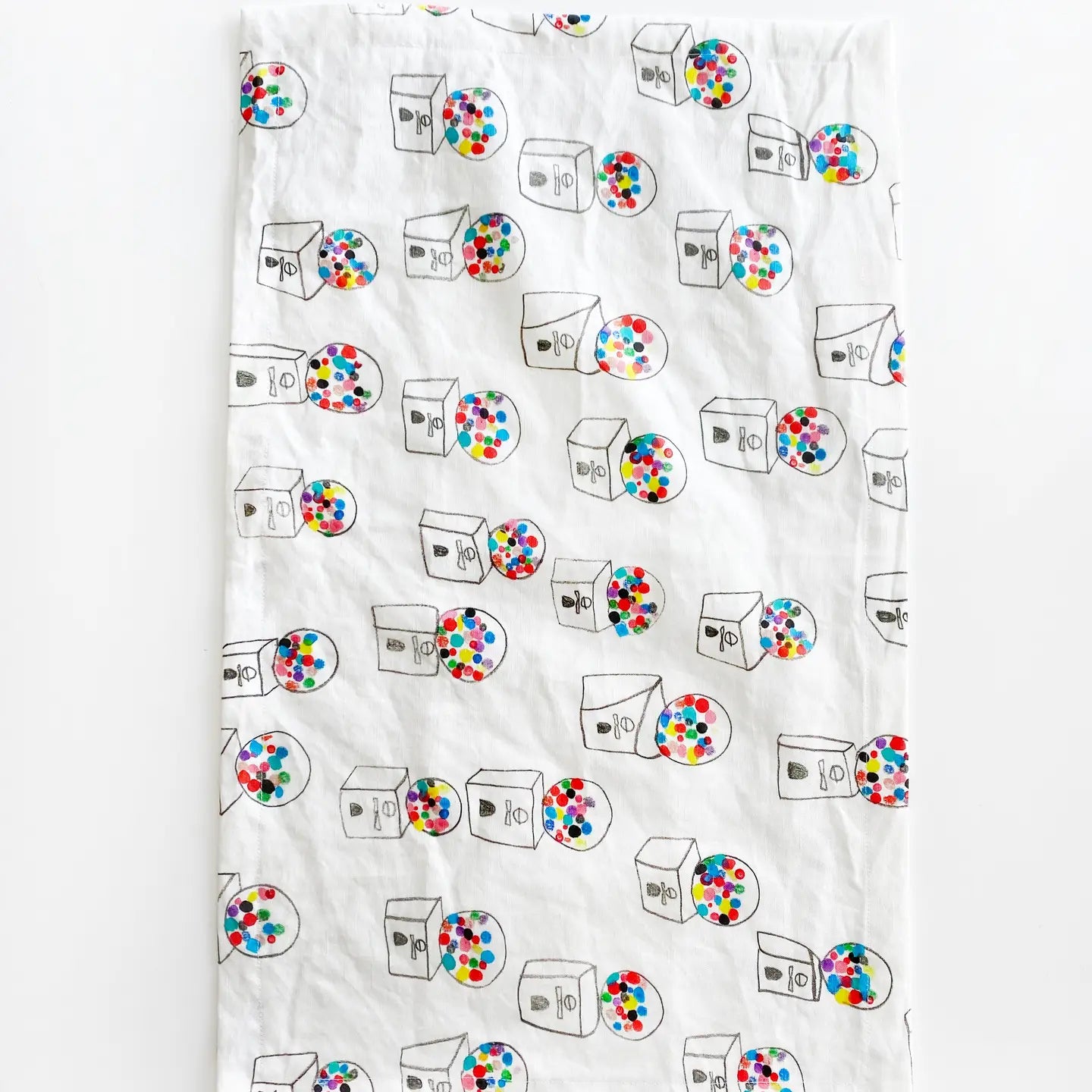 Tea Towel || Gumball Machine