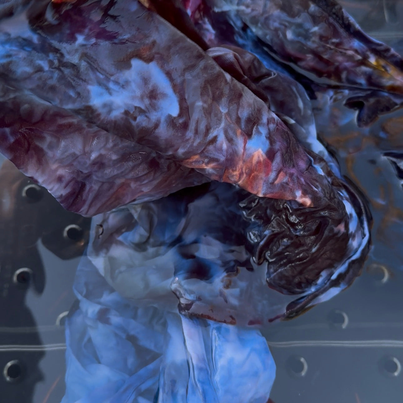 Hand-Dyed Scarf || Ocean Jasper