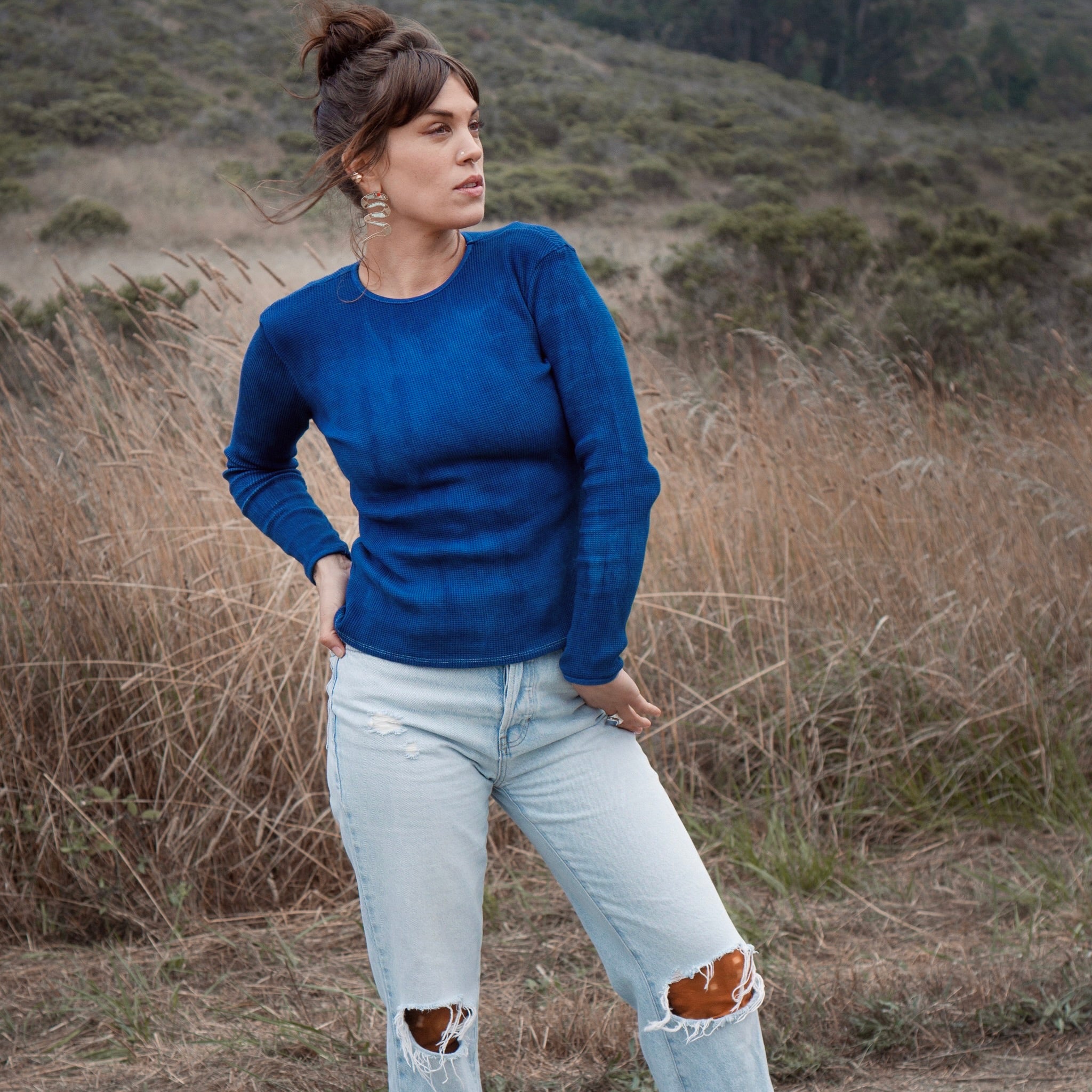 Sierra Thermal || Dip-Dyed Indigo