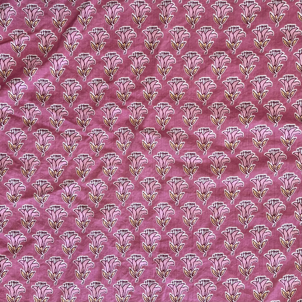 Hand-Printed Cotton Bandana