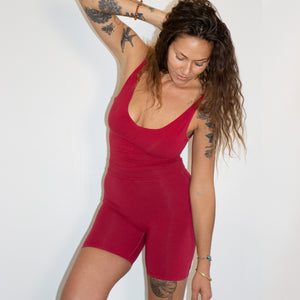 Bike Short || Kiss Red