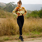 High Rise Cotton Leggings || Max Black