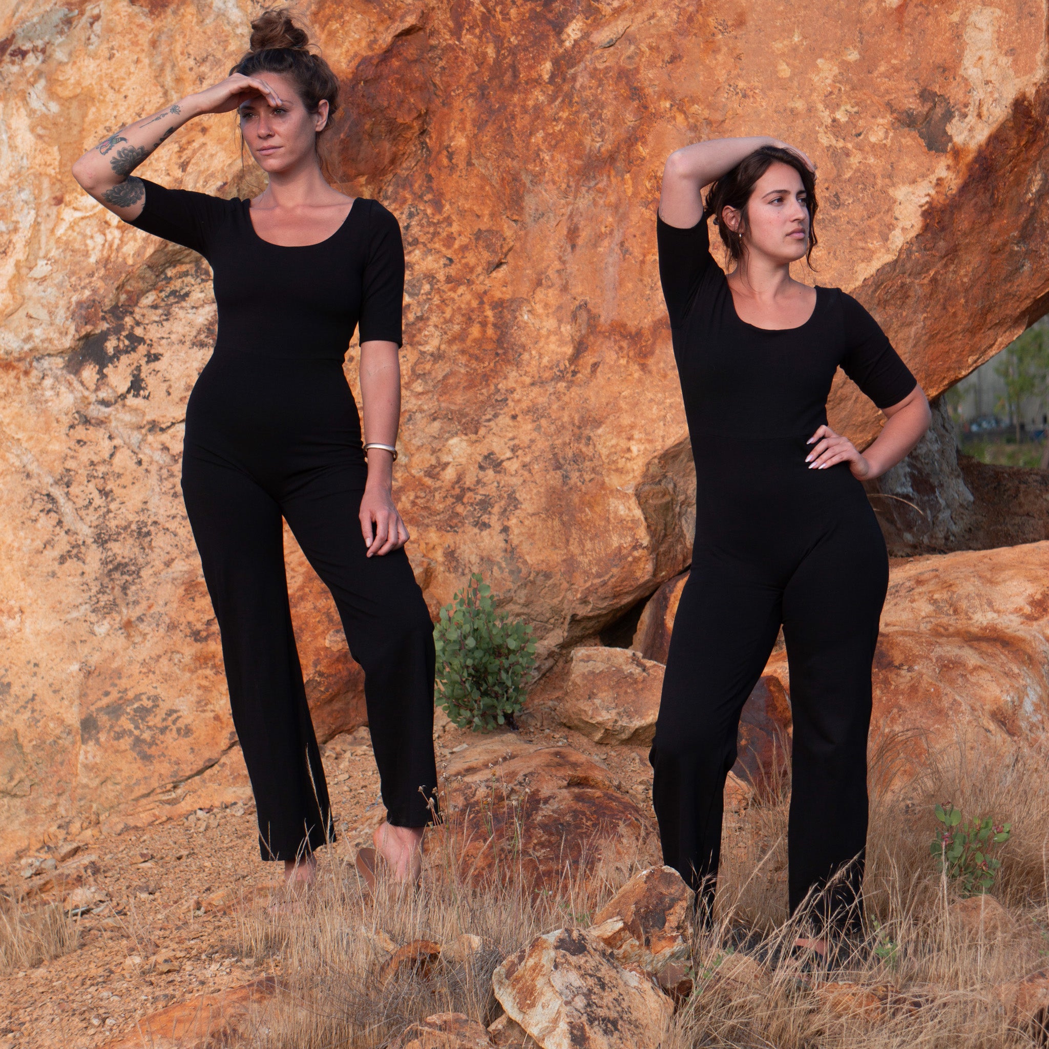 Luna Jumpsuit || Black