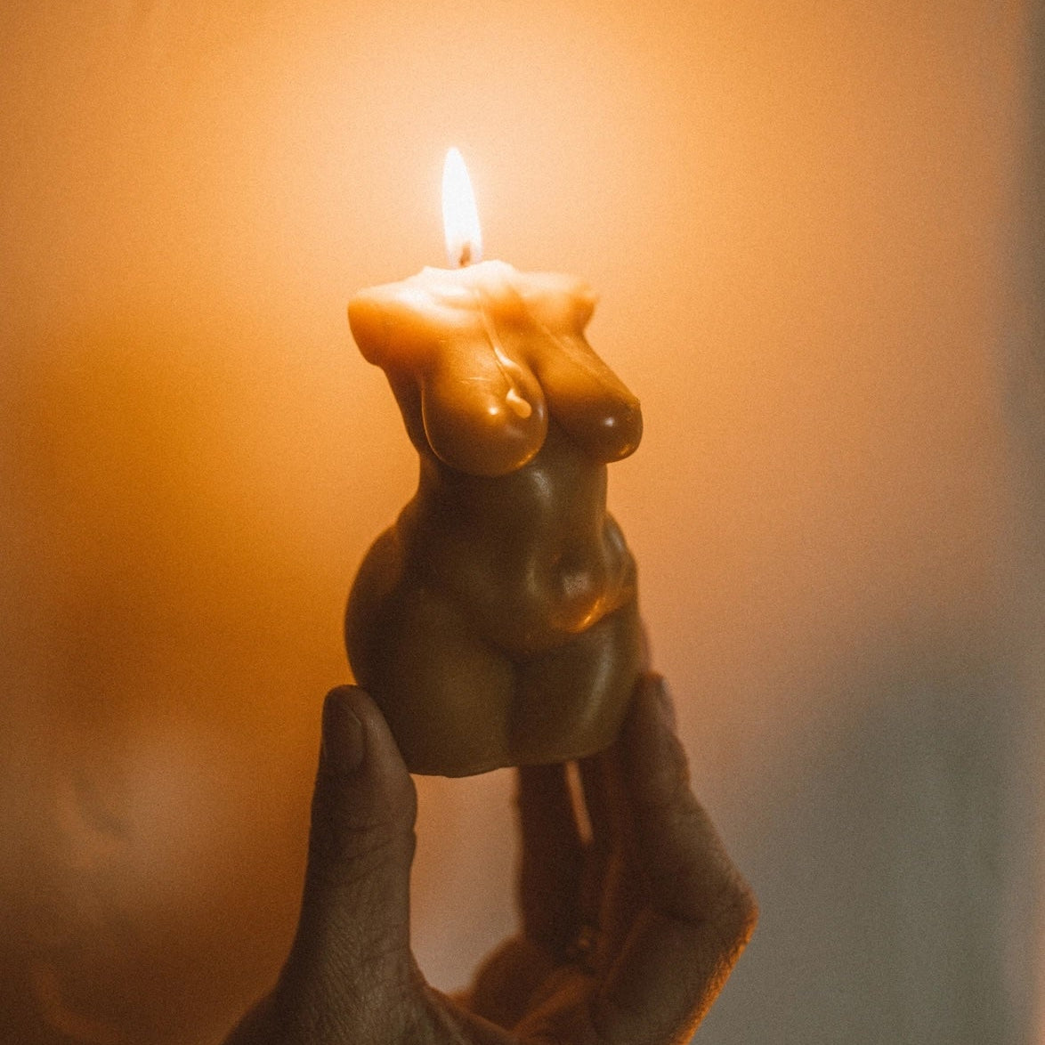 Beeswax Affirmation Candle