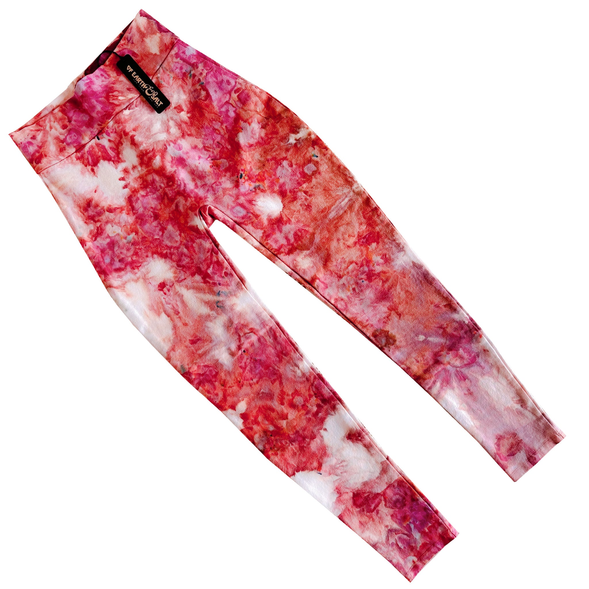 Hand-Dyed Leggings || Ice Dye || Andromeda