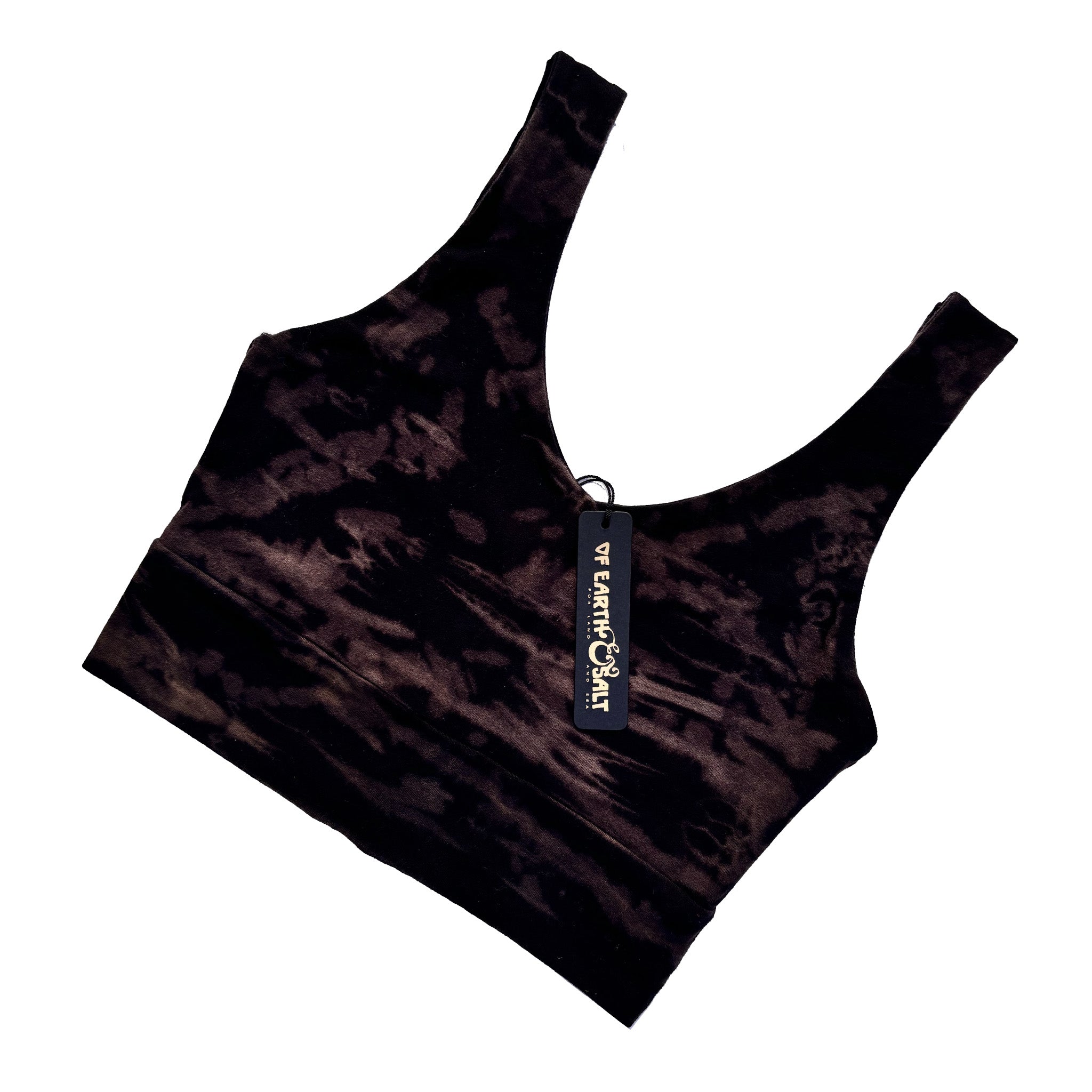 Crop Tank || Crinkle || Ash