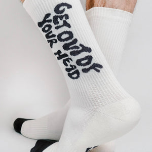Get Out of Your Head Knit Crew Sock