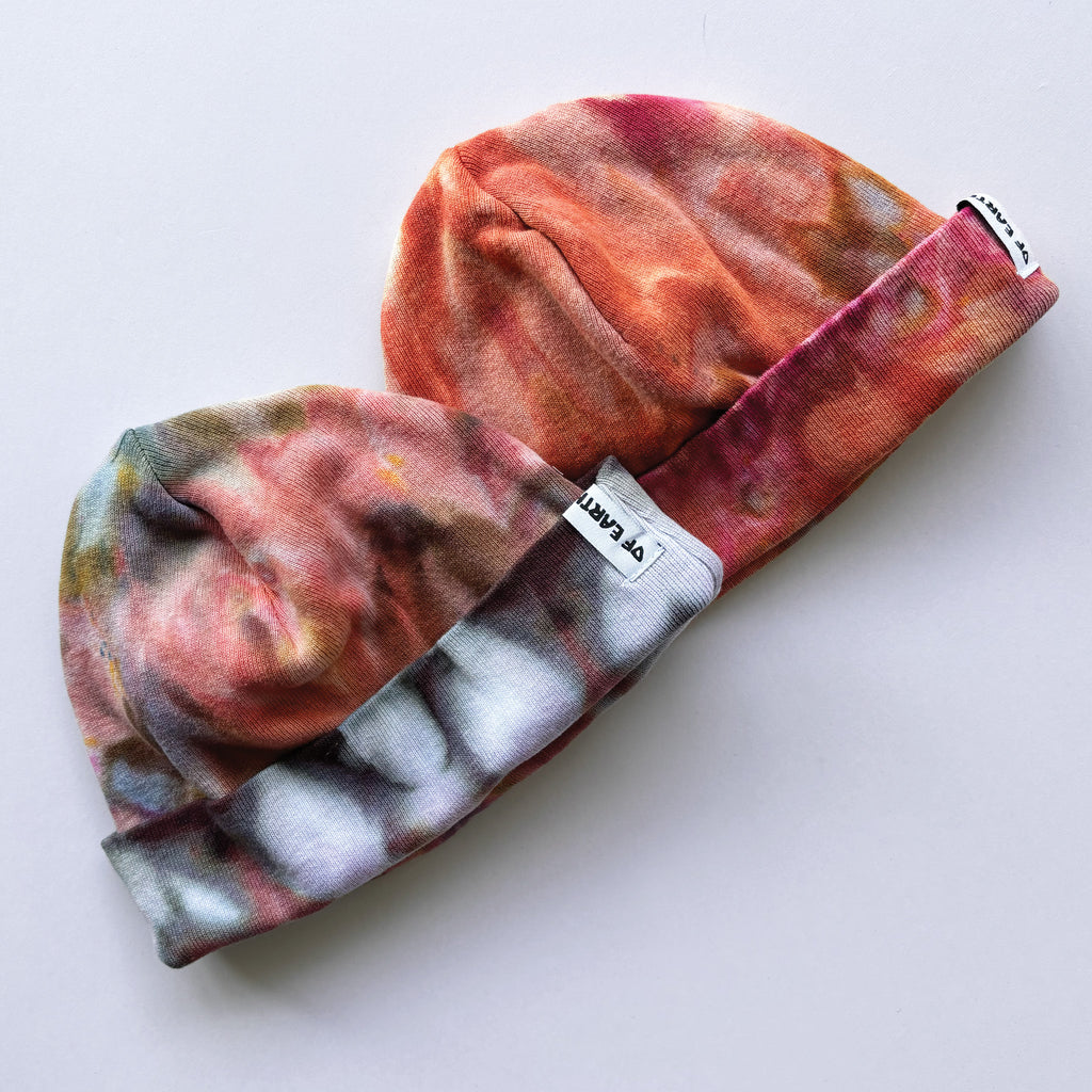 Rib Knit Cotton Baby Beanie