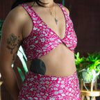 Swim Crop Tank || Baby's Breath