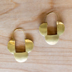 Alba Earring || Brass