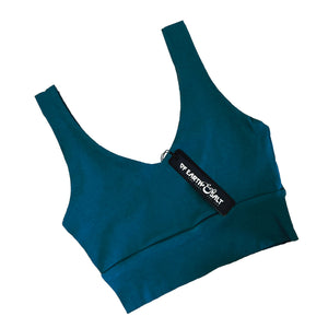 Crop Tank || Calypso Teal