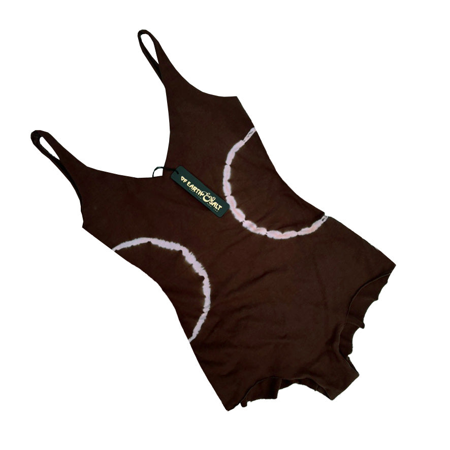 Sola Onesie || Circles || Chestnut