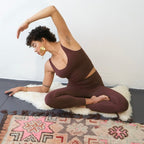 Hand-Dyed Leggings || Chestnut