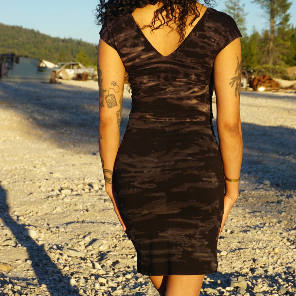 Kristina Skirt || Crinkle || Ash