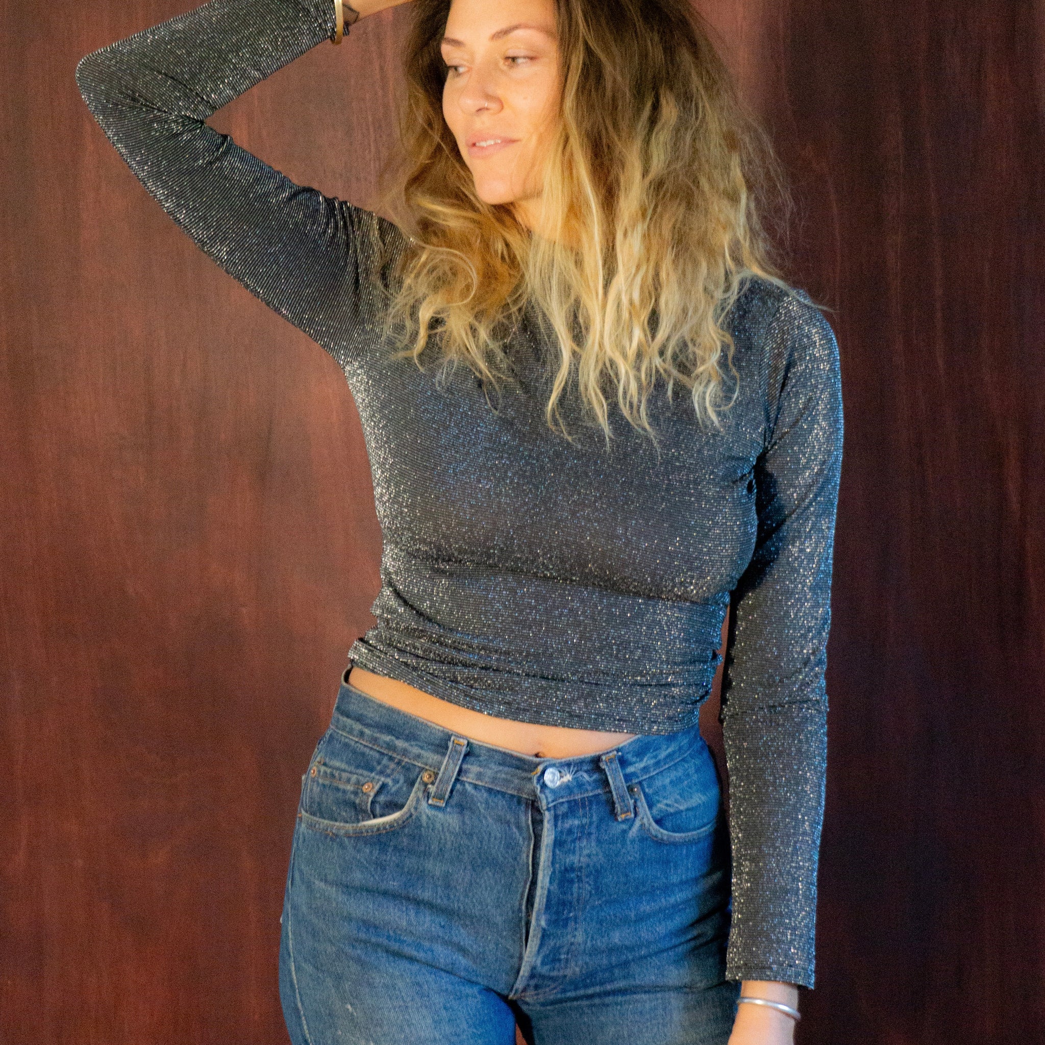 Mock Turtleneck || Sparkle