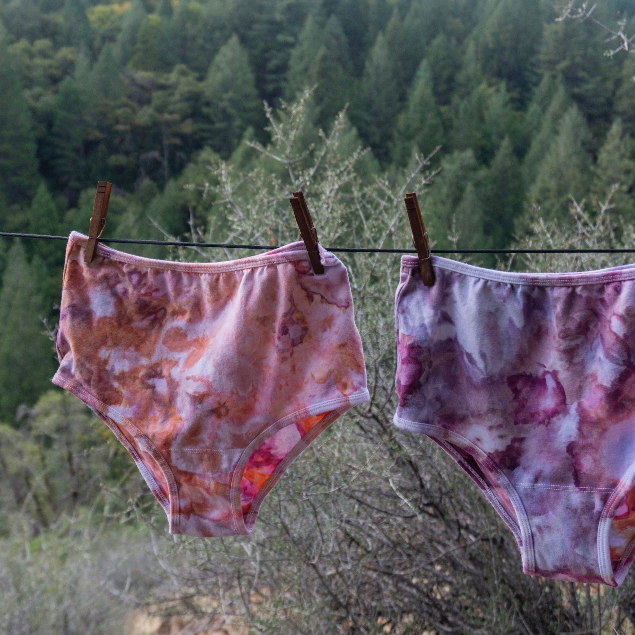 Everyday Panty || Ice Dye || Ocean Jasper