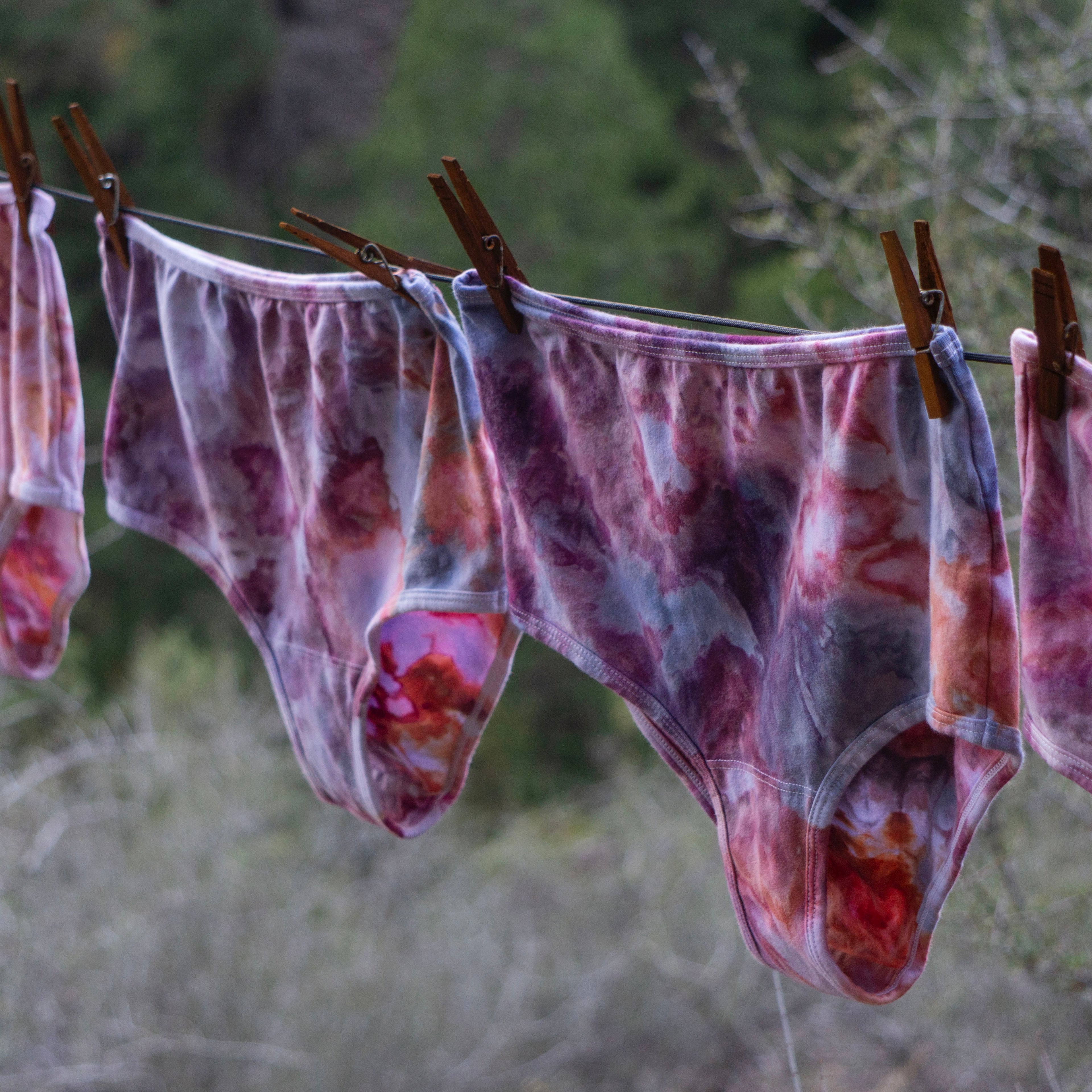 Everyday Panty || Ice Dye || Ocean Jasper