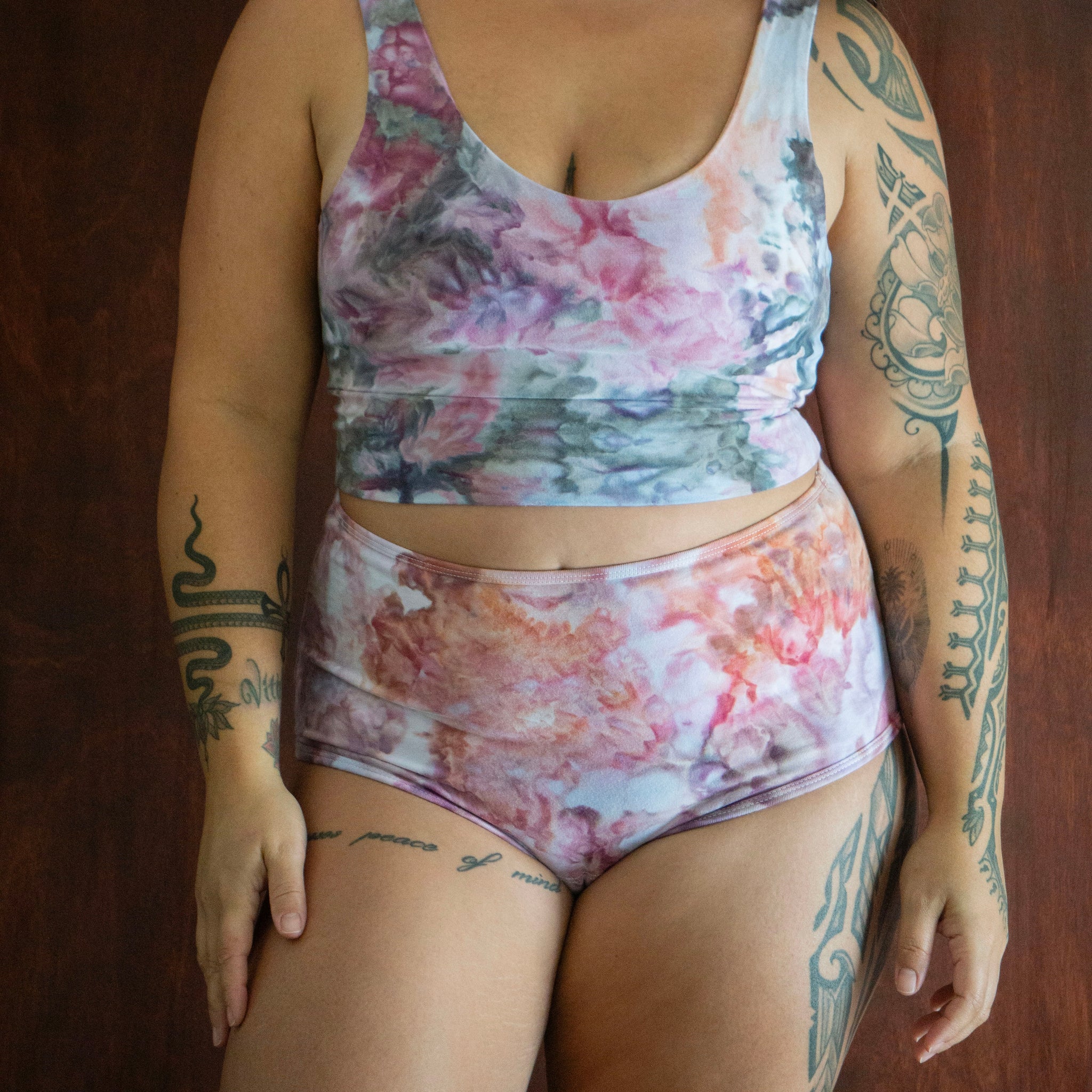 Everyday Panty || Ice Dye || Ocean Jasper