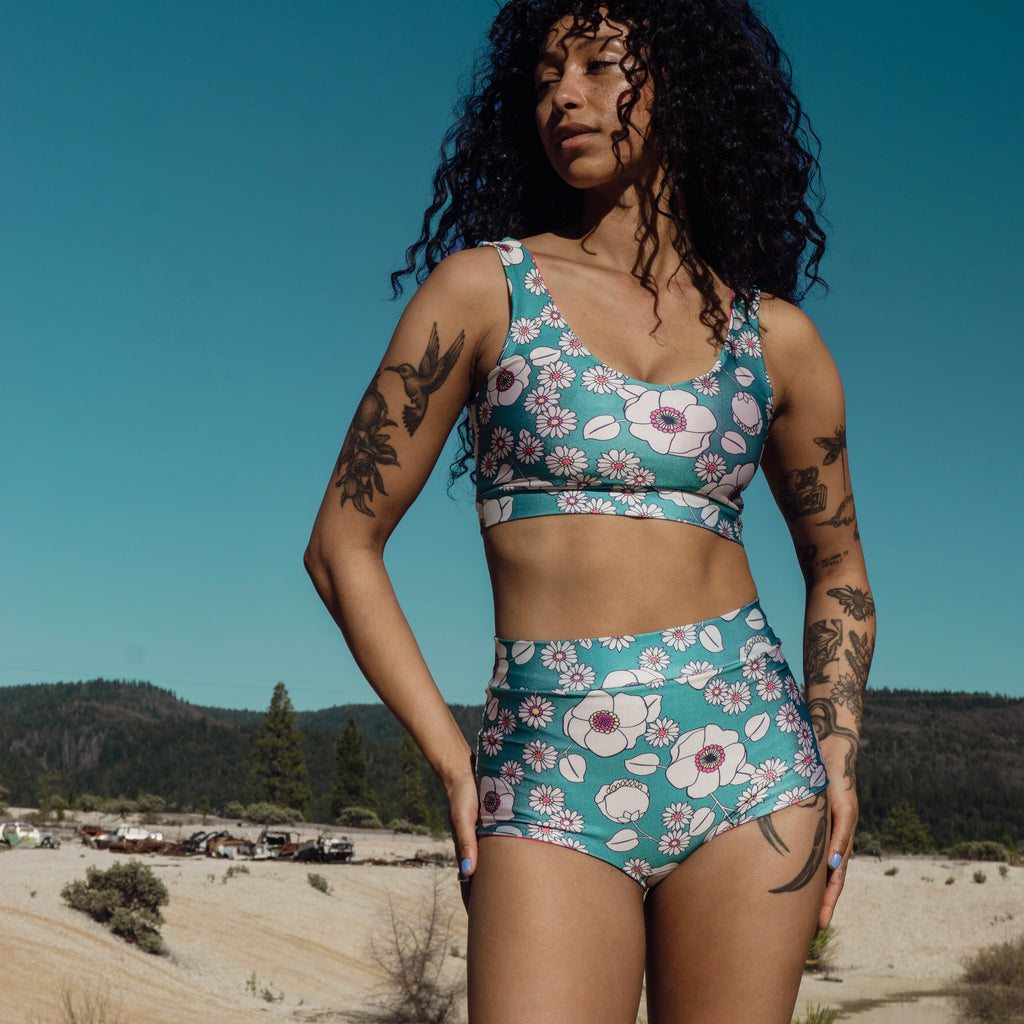 Swim Crop Tank || Summer Love