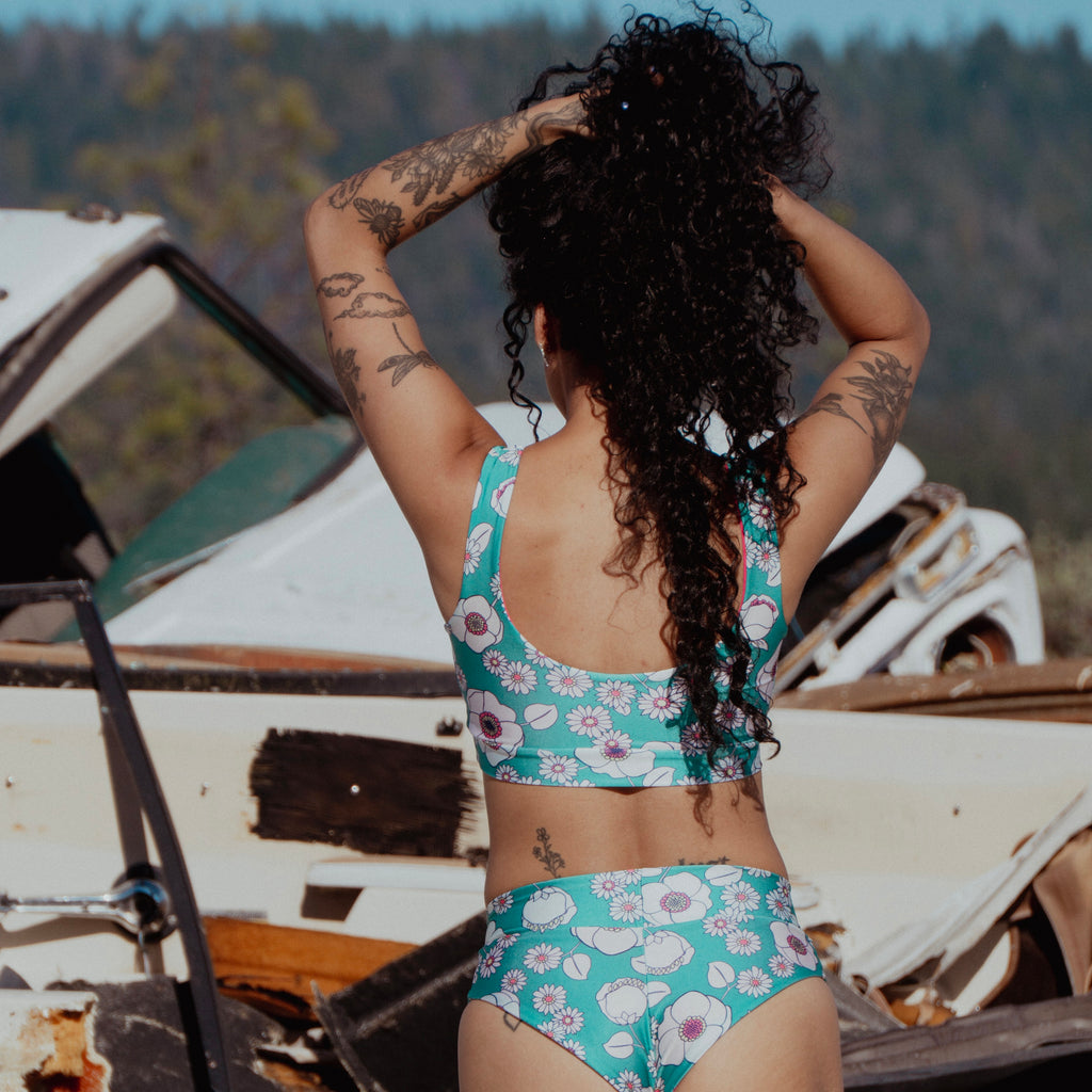 Swim Crop Tank || Summer Love