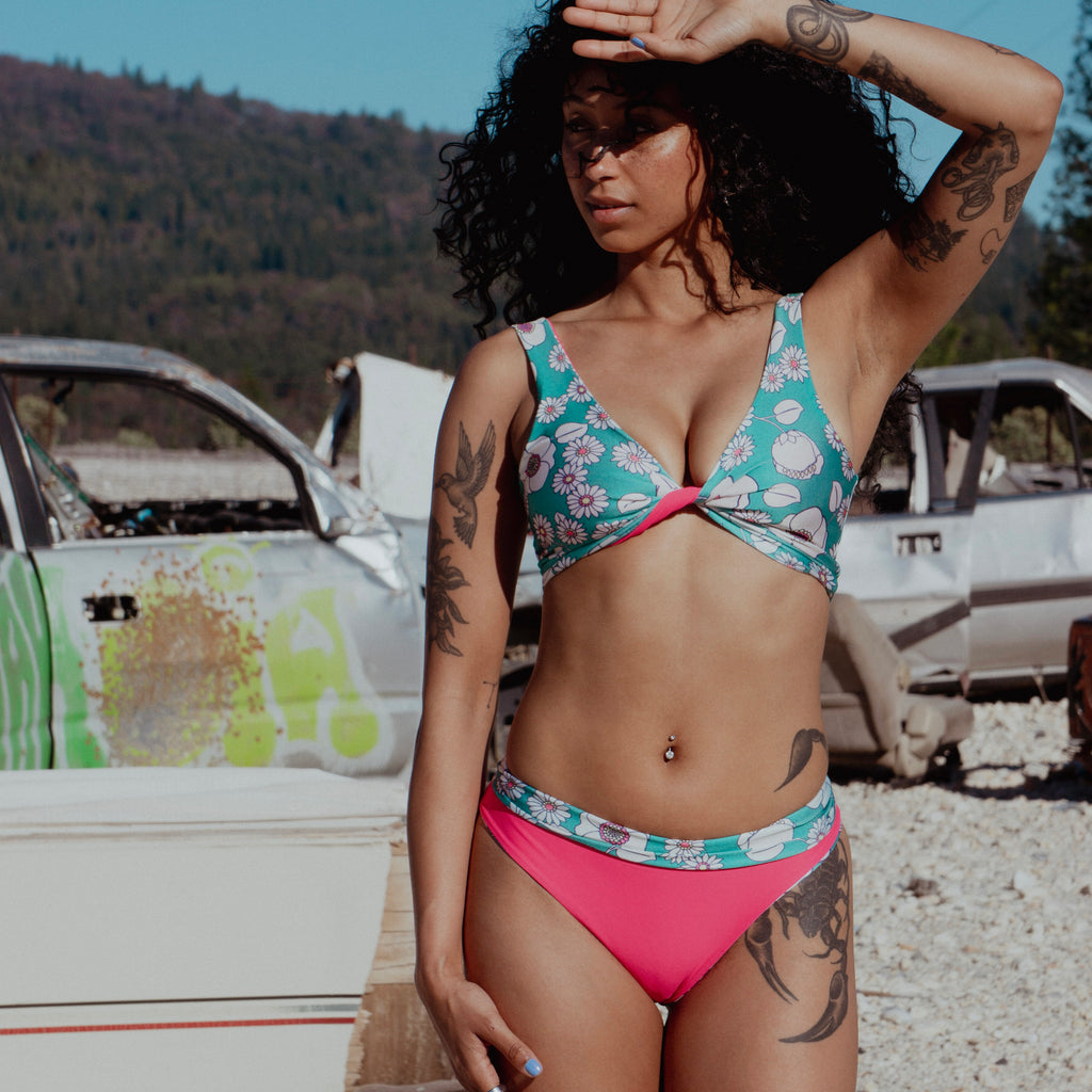 Swim Crop Tank || Summer Love