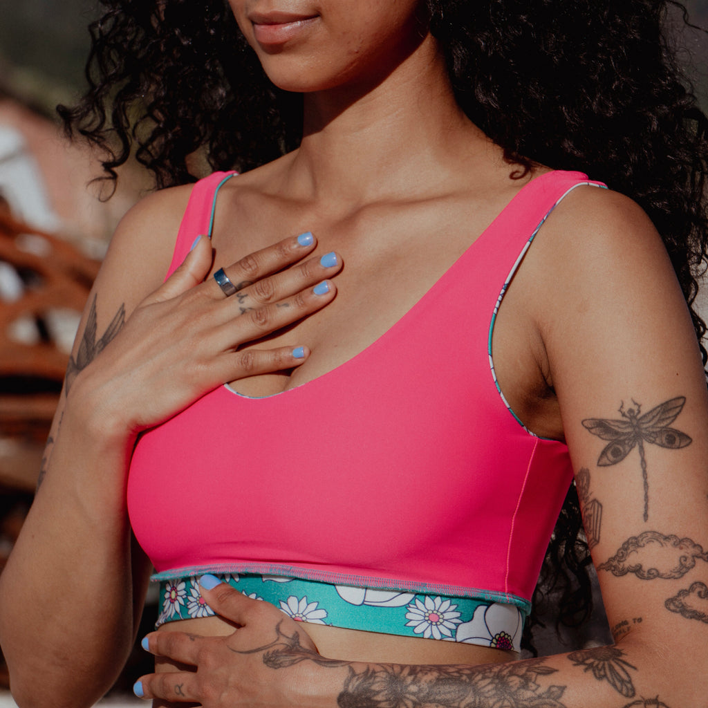 Swim Crop Tank || Summer Love