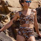 Crop Tank || Leopard
