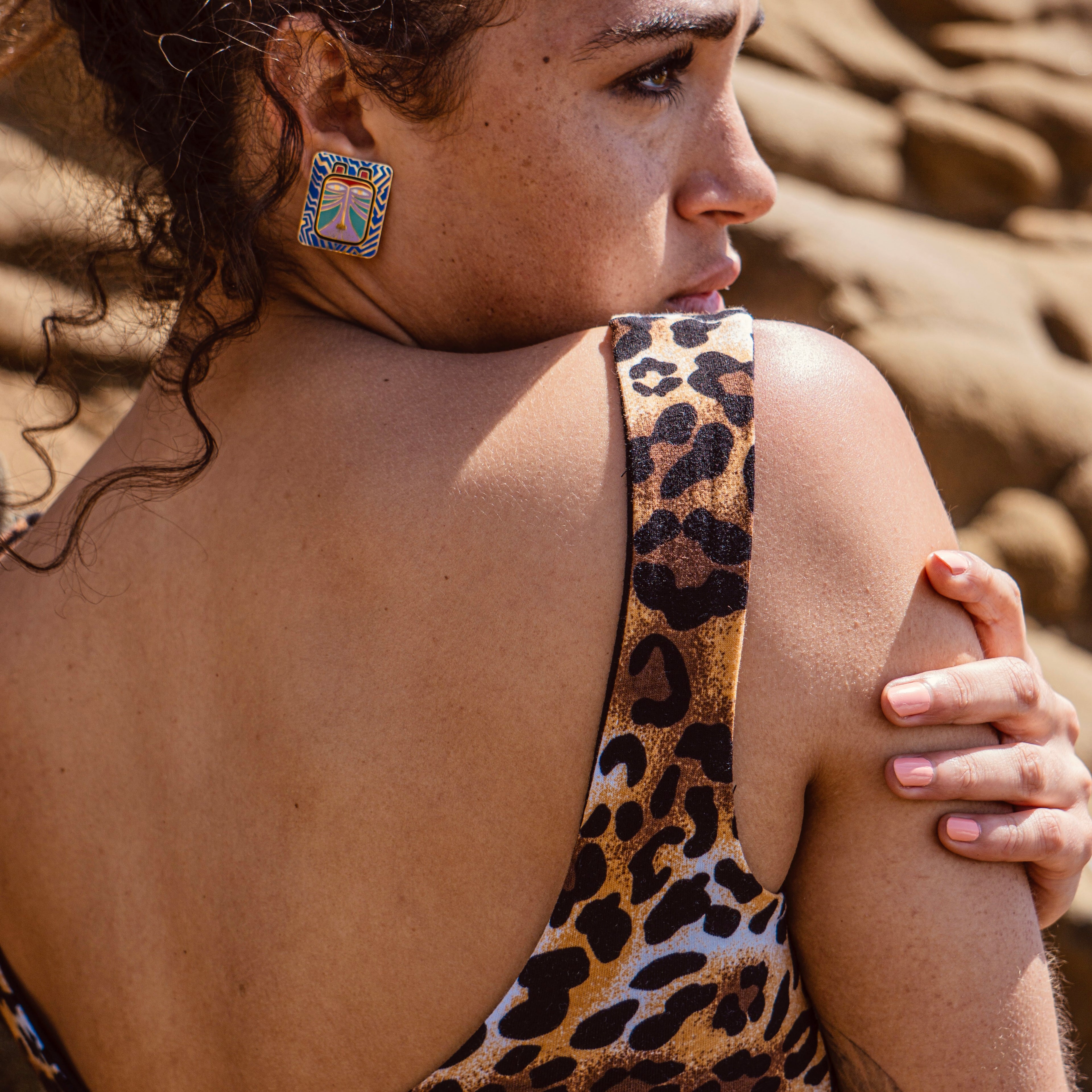 Crop Tank || Leopard