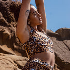 Crop Tank || Leopard