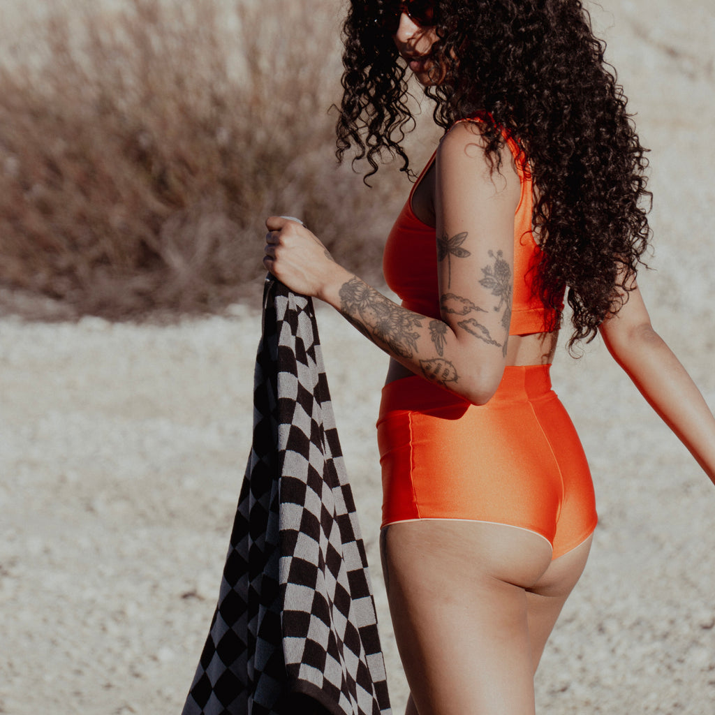 Favorite High Waist Bottoms || Tequila Sunrise