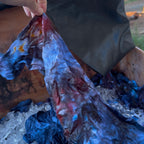 Hand-Dyed Scarf || Ocean Jasper