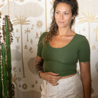 Ballet Top || Eastern Olive