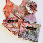 Bike Short || Ice Dye || Ocean Jasper