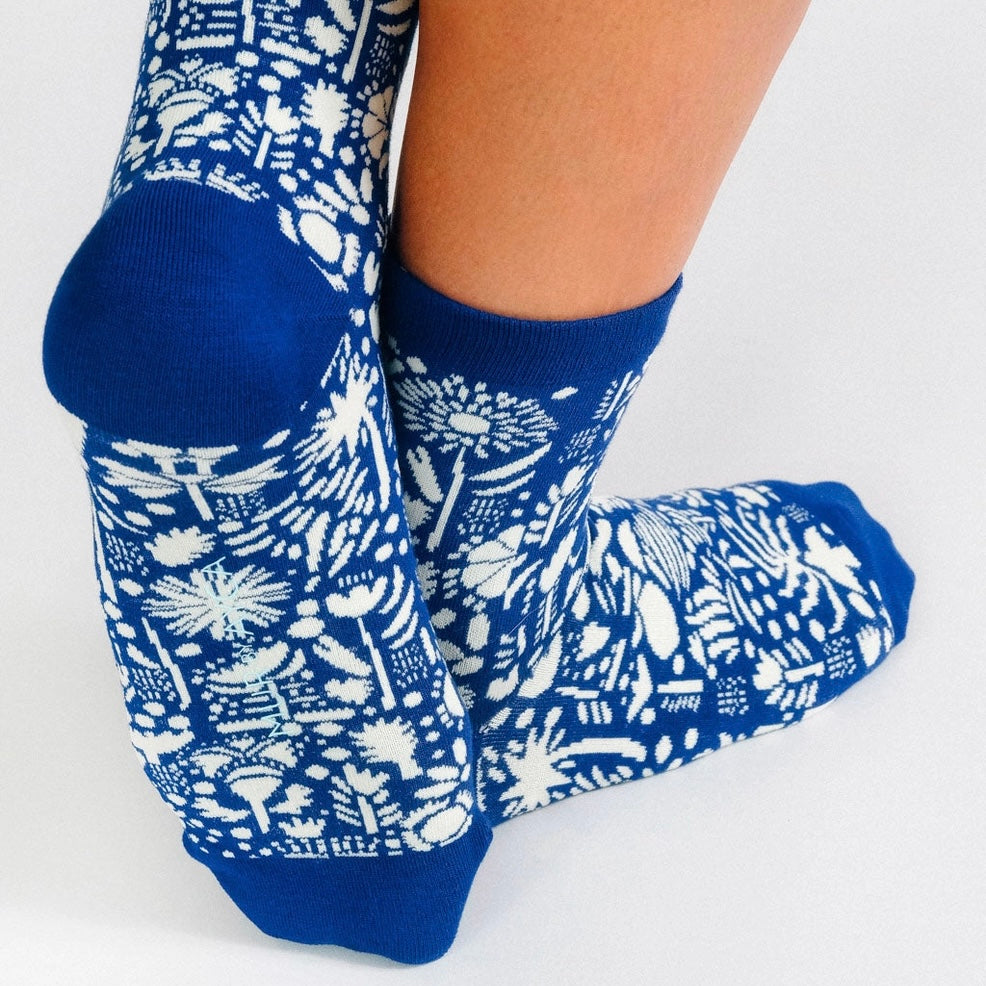 Flowers Knit Ankle by Mur