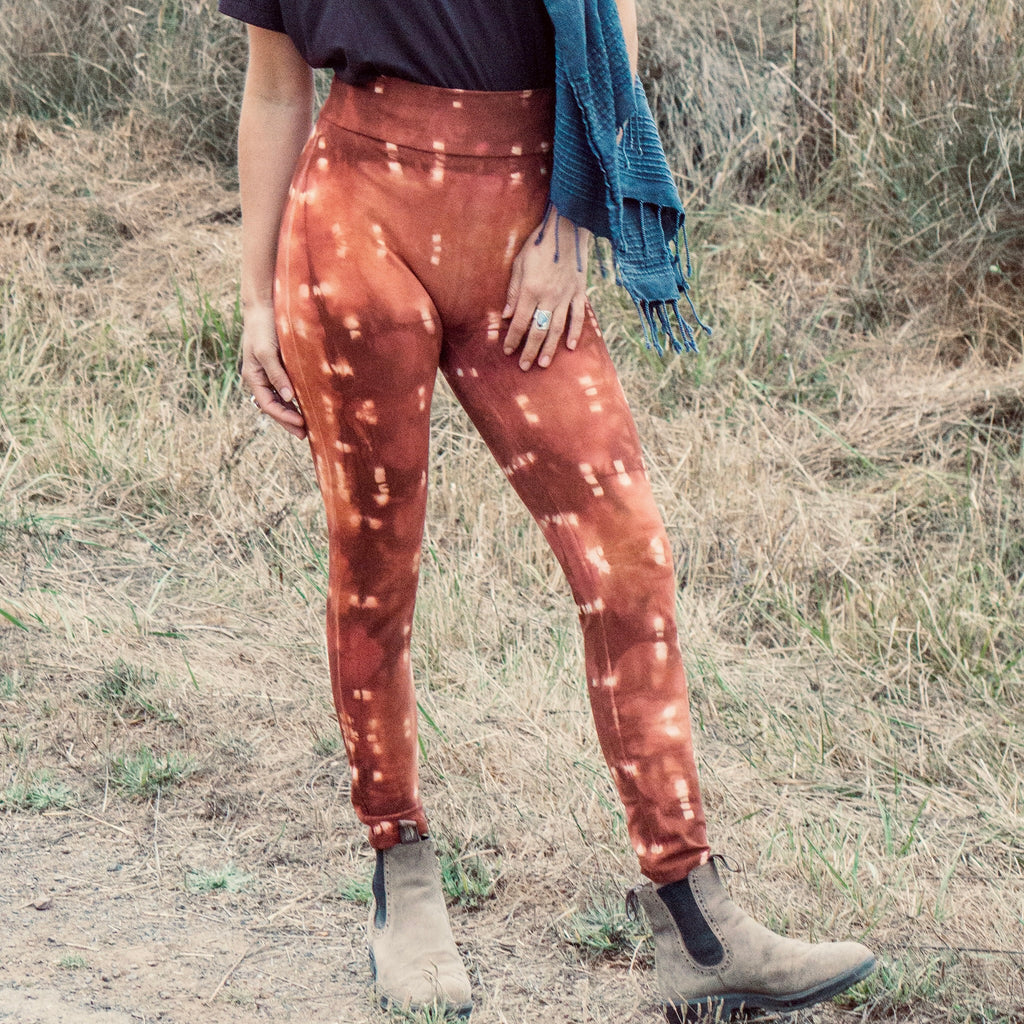 Hand-Dyed Leggings || Nirvana || Madrone
