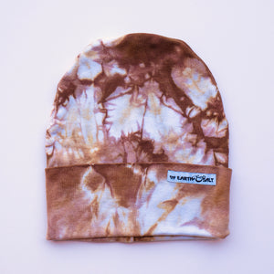 Rib Knit Cotton Beanie