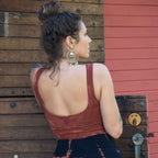 Crop Tank || Urchin || Clove || FINAL SALE