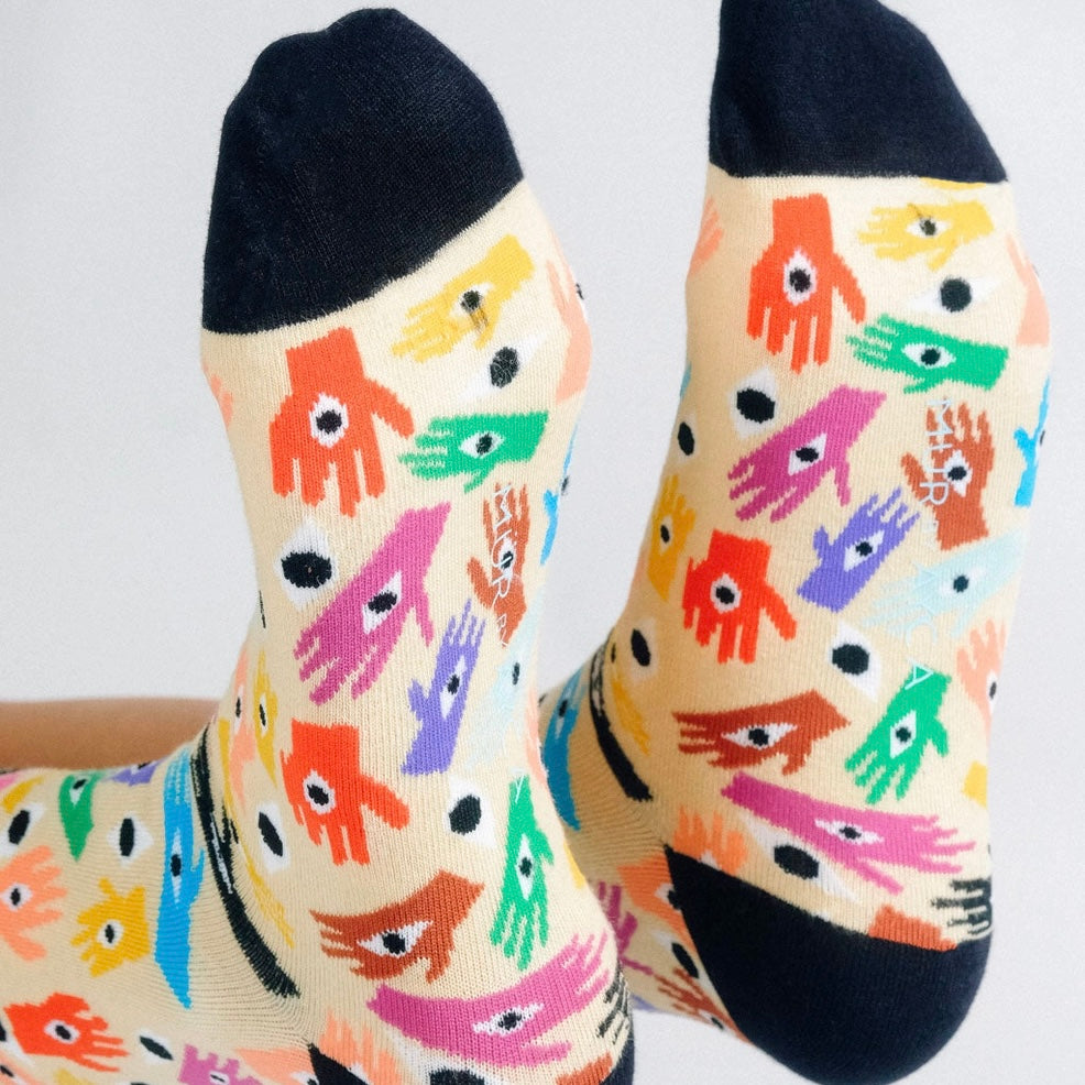 High-Five Knit Ankle Sock by Mur