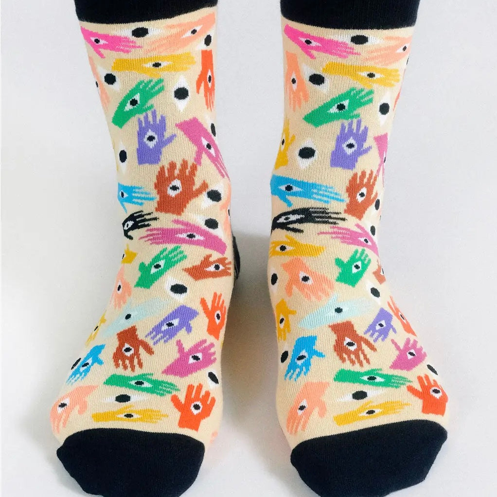 High-Five Knit Ankle Sock by Mur