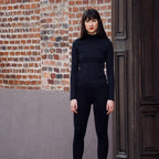 Mock Turtleneck || Black