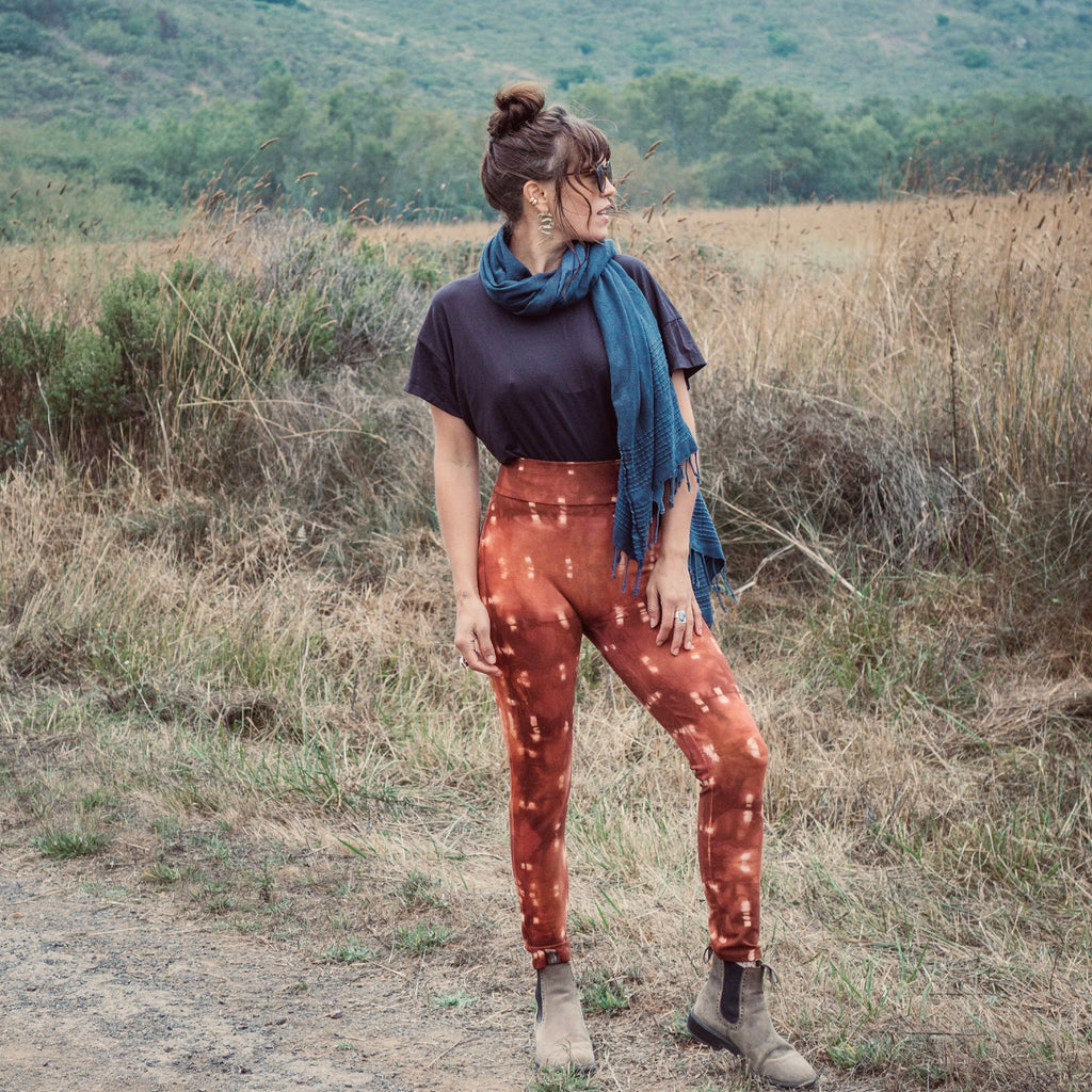 Hand-Dyed Leggings || Nirvana || Madrone
